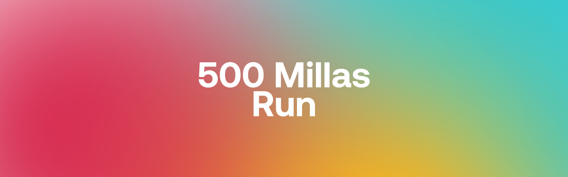 500 Millas Run